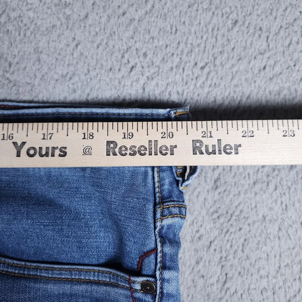 Tommy Bahama Mens Jeans 38x30 Blue Straight Leg Cotton Blend Casual Pants‎